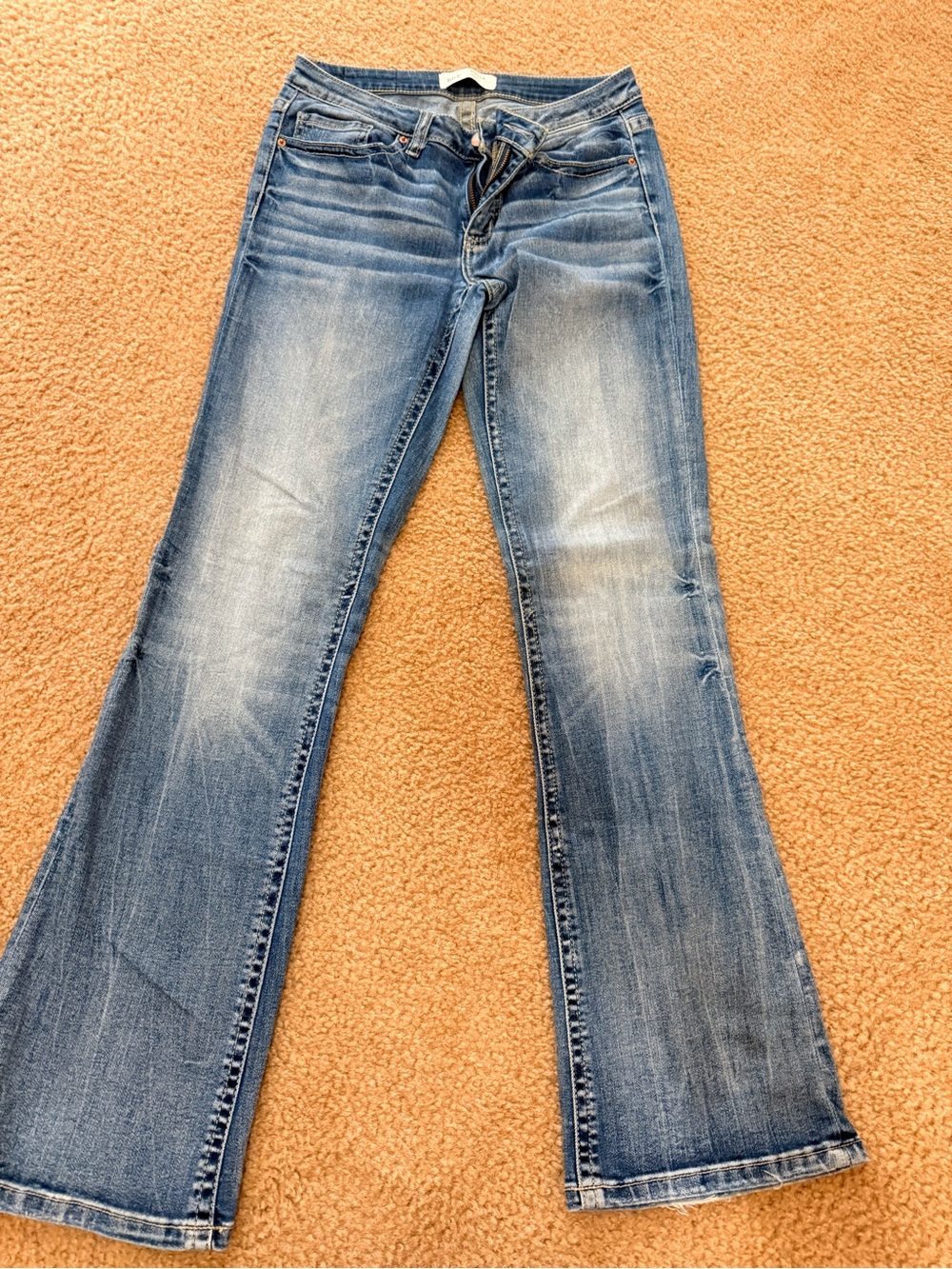 BKE Faded Blue Flare Jeans